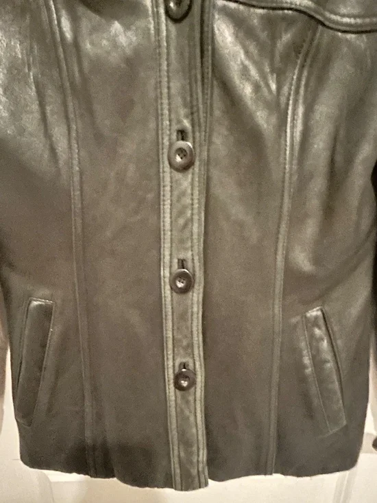 Black Leather Jacket - Picture 8 of 9